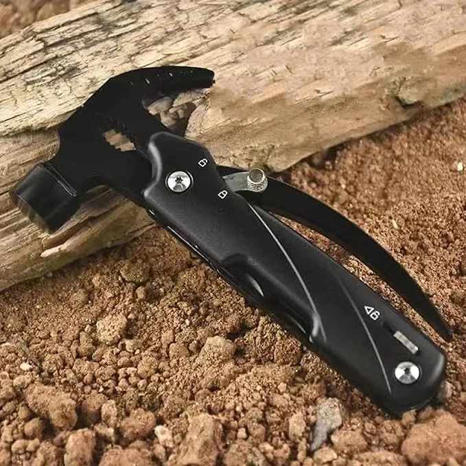 12 in 1 Hammer Multitool Dad Gifts, Father's Day Gifts for Dad, Birthday Gifts for Men, Him, Grandpa, Camping Essentials Camping Gear Tools for Men