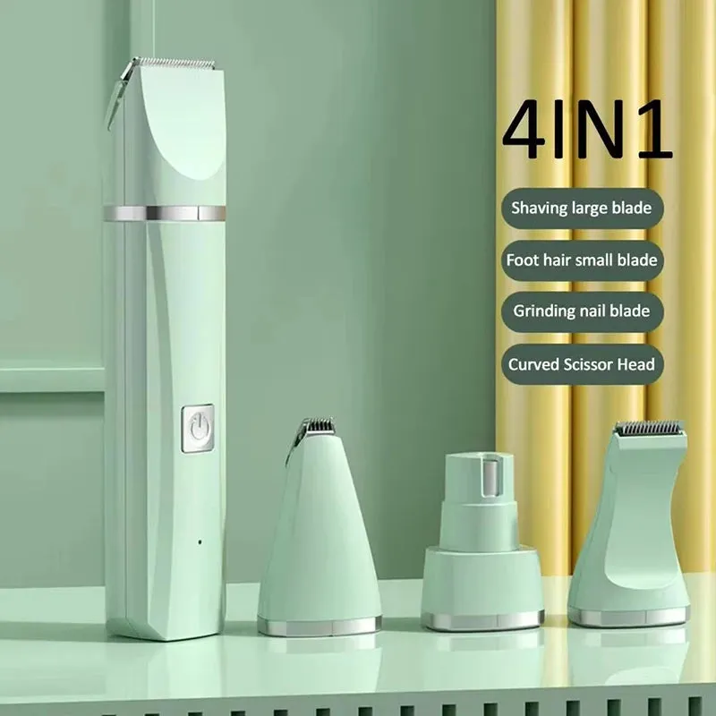 4-in-1 Cordless Dog Grooming Clippers