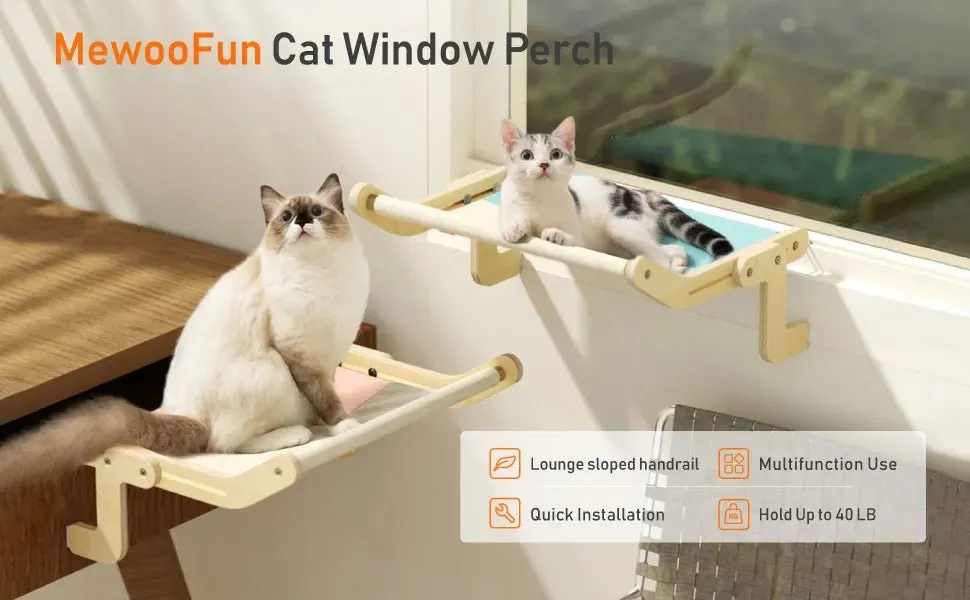 Adjustable Cat Hammock and Cat Bed