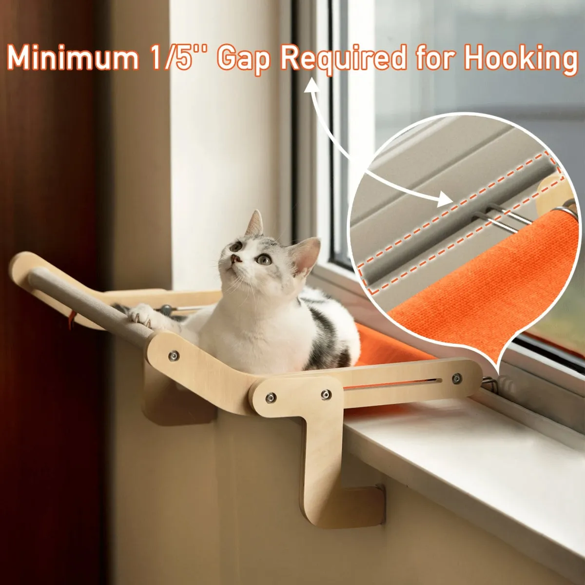 Adjustable Cat Hammock and Cat Bed