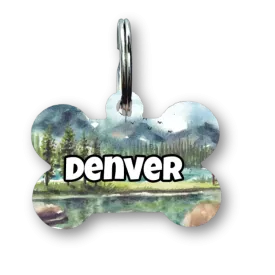 Back Country Bone Dog Tag