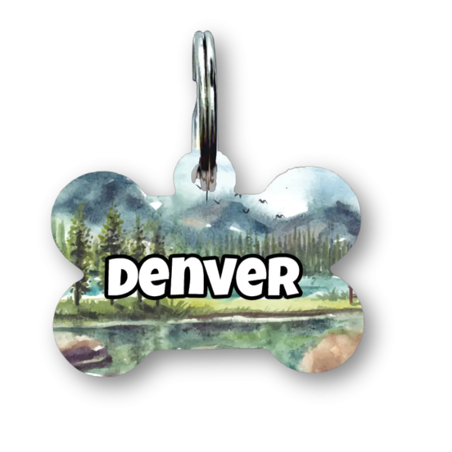 Back Country Bone Dog Tag