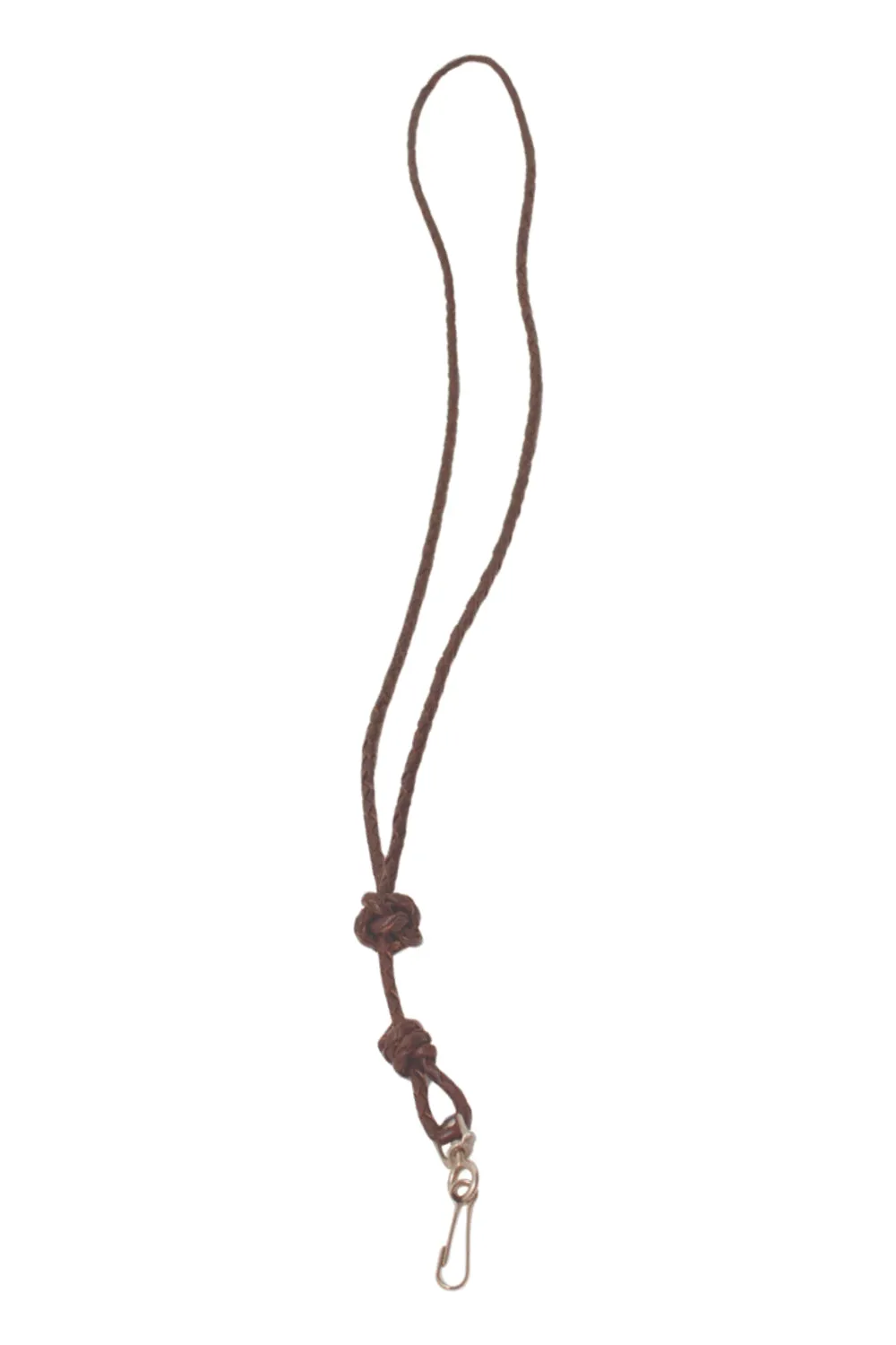 Bisley Plaited Leather Lanyard