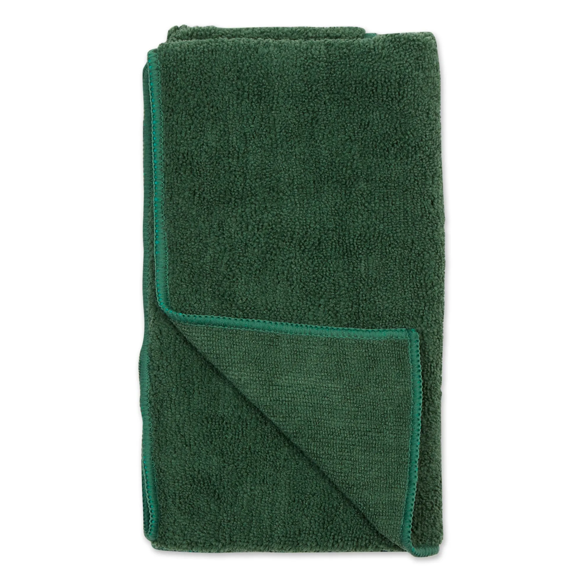 Bone Dry Small Pet Towel Set - 3 Pack - Embroidered Paw, Hunter Green, 15x30"