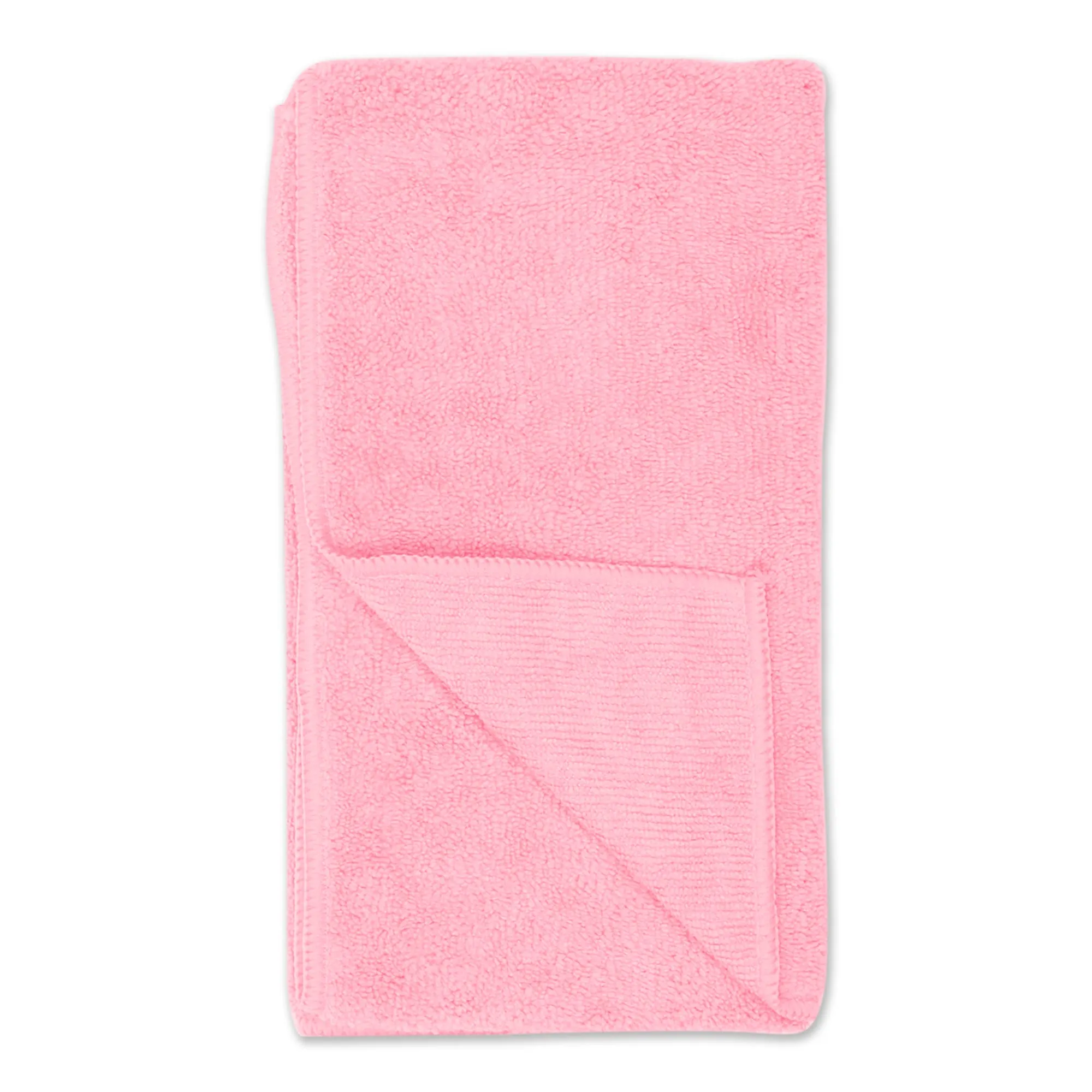 Bone Dry Small Pet Towel Set - 3 Pack - Embroidered Paw, Pink, 15x30"