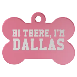 Bone Pet ID Tag
