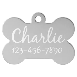 Bone Pet ID Tag