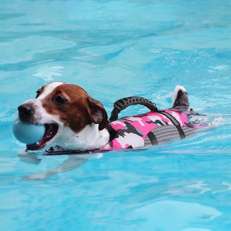 Camo Dog Life Jacket