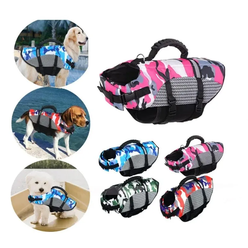 Camo Dog Life Jacket