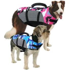Camo Dog Life Jacket
