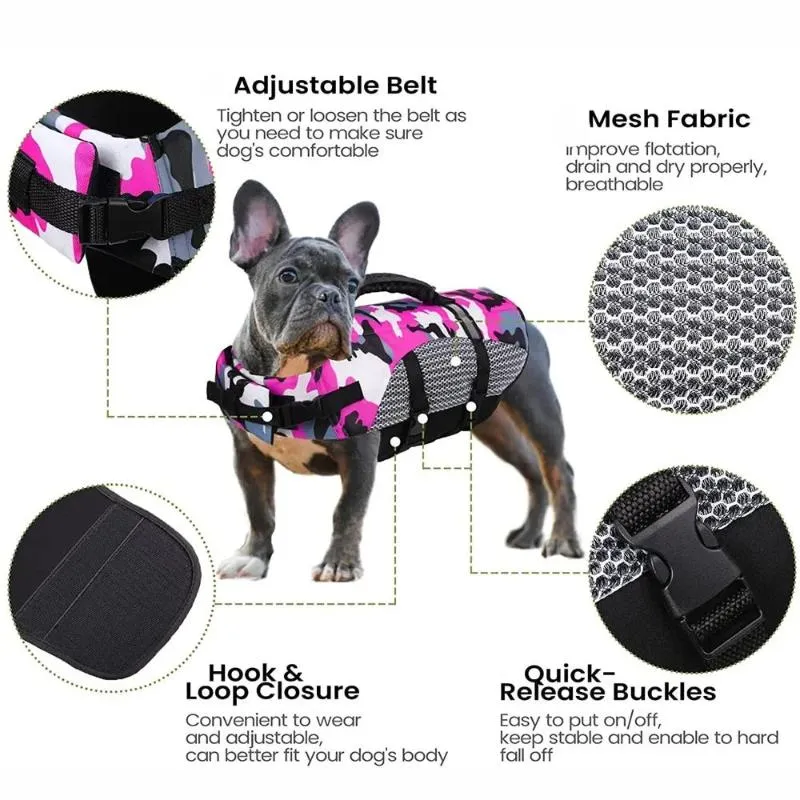 Camo Dog Life Jacket