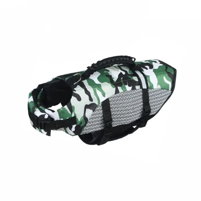 Camo Dog Life Jacket