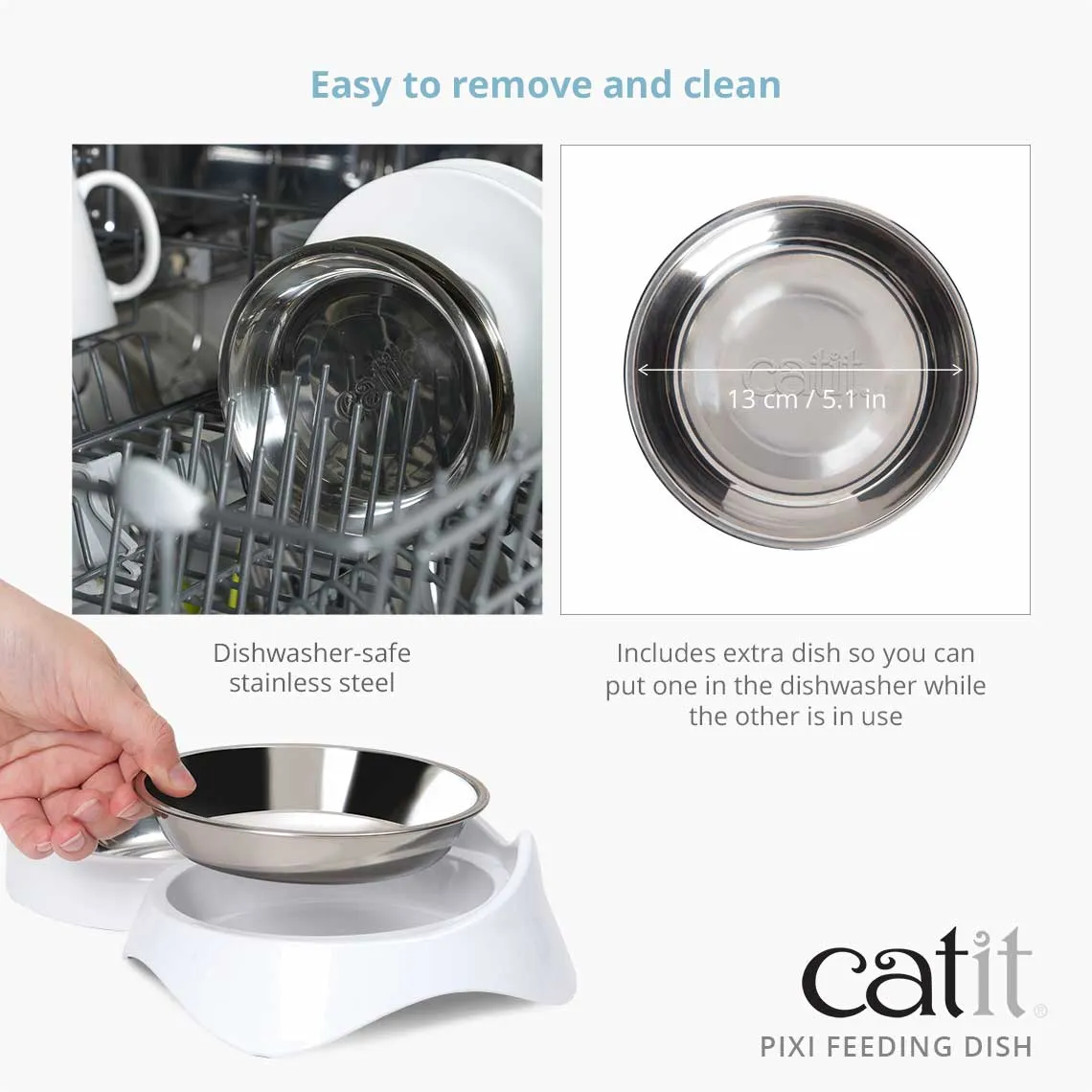 Catit - PIXI Feeding Dish for Cats