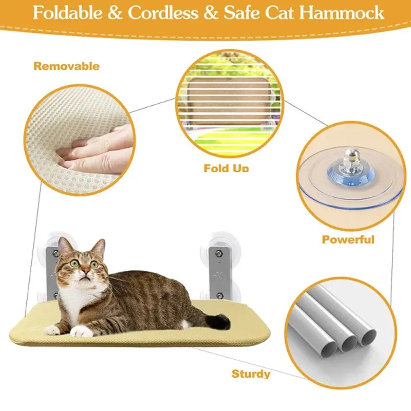 🎅Christmas Sale 50% OFF🐱Foldable Cat Hammock