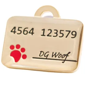 Credit Card Pet ID Tag