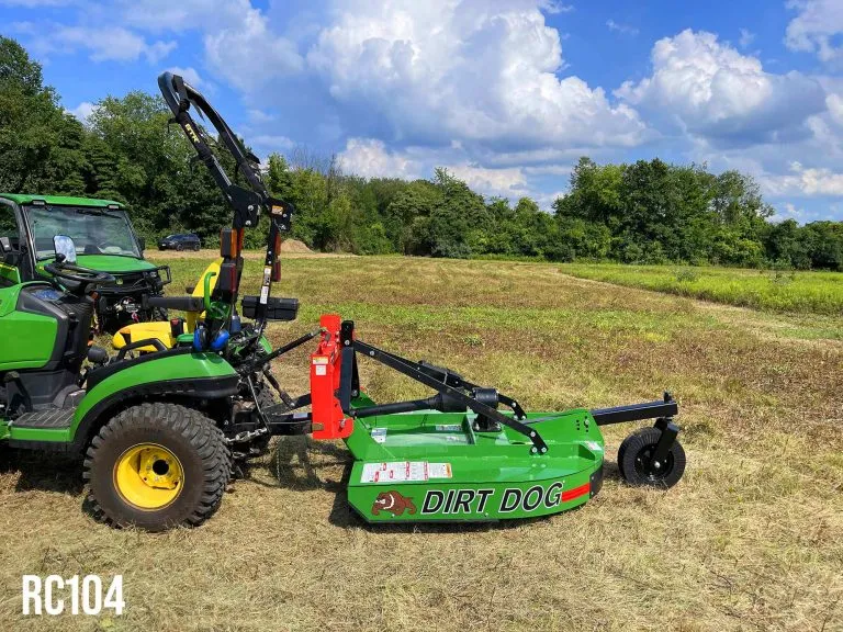 Dirt Dog RC100 Series Rotary Cutters/Brush Mower | Cutting Width 48", 60"and 72" | 18-60 HP | For Tractor