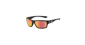 Dirty Dog Storm Polarised Sunglasses - Satin Black/Red Fusion