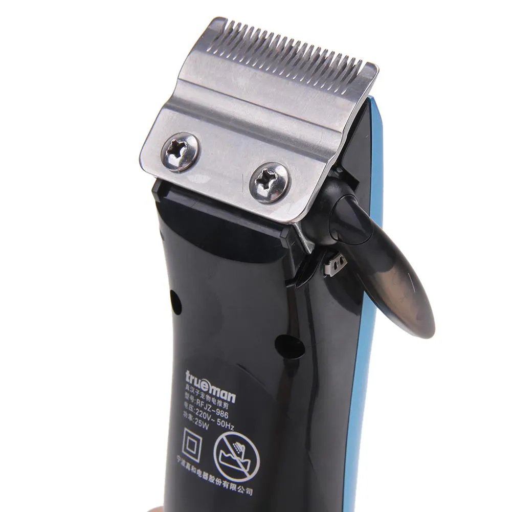 Dog Hair Trimmer - Low Noise - Electric Pet Grooming Clippers