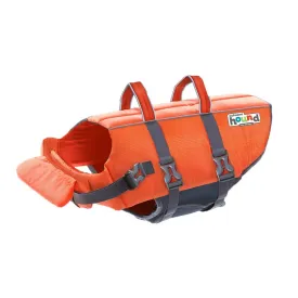 Dog Life Jacket with Chin Float - Outward Hound Quick Release, Adjustable Dog Life Preserver