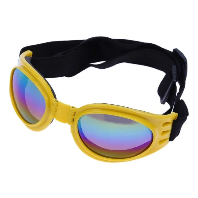 Dog UV Sunglasses Foldable Glasses Windproof - 5 Color Options for Medium to Large Dogs