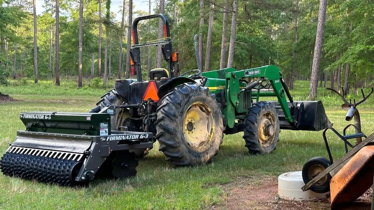 Firminator ATV - UTV Model | G3 Disks, Seeder & Cultipacker | Foot Plot Planter