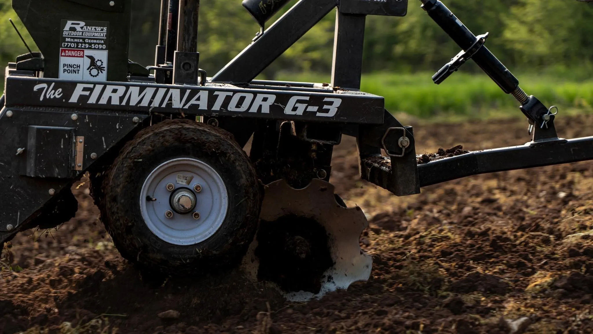 Firminator ATV - UTV Model | G3 Disks, Seeder & Cultipacker | Foot Plot Planter
