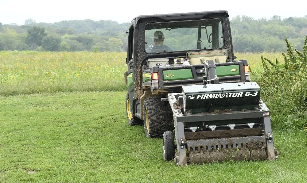 Firminator ATV - UTV Model | G3 Disks, Seeder & Cultipacker | Foot Plot Planter