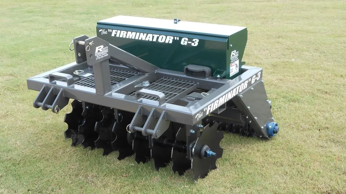 Firminator ATV - UTV Model | G3 Disks, Seeder & Cultipacker | Foot Plot Planter