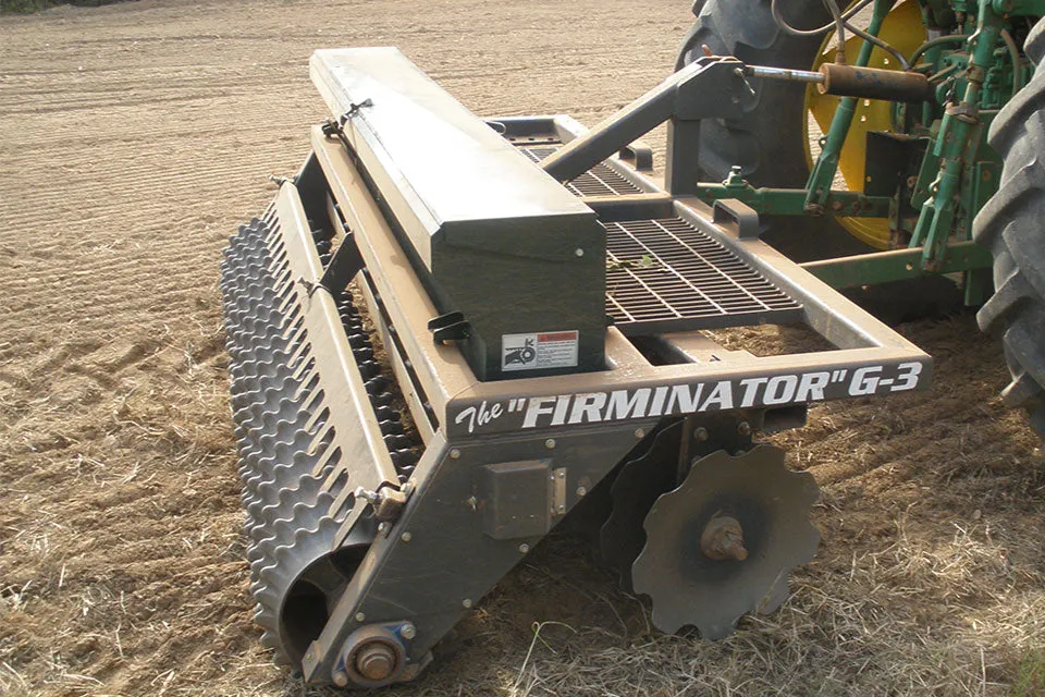 Firminator G3 Planter 4ft, 5ft, 6ft & 8ft | 3 in 1 Food Plot Implement | 3pt Planter For Tractor | Disks, Seeder & Cultipacker