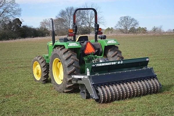 Firminator G3 Planter 4ft, 5ft, 6ft & 8ft | 3 in 1 Food Plot Implement | 3pt Planter For Tractor | Disks, Seeder & Cultipacker
