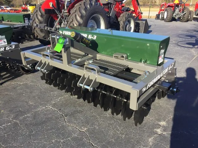 Firminator G3 Planter 4ft, 5ft, 6ft & 8ft | 3 in 1 Food Plot Implement | 3pt Planter For Tractor | Disks, Seeder & Cultipacker