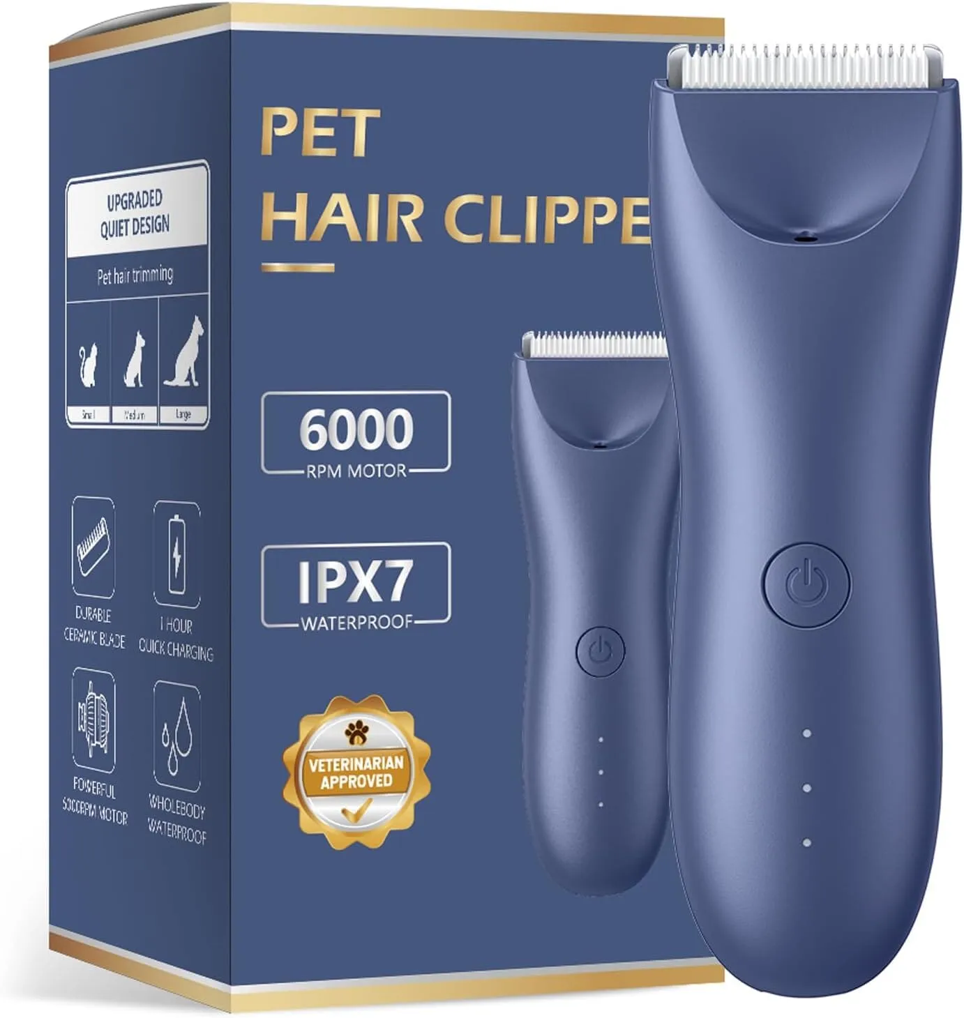 Grooming Tools - Low Noise Pet Hair Trimmer Kit