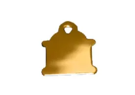 ID Tag - Large Gold Hydrant