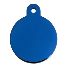 ID Tag - Small Blue Circle