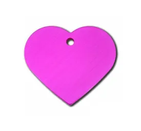 ID Tag - Small Pink Heart