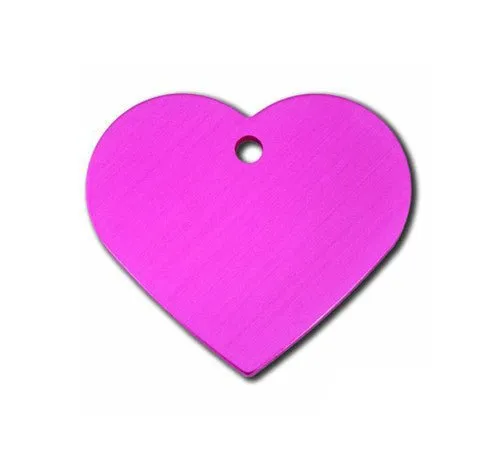 ID Tag - Small Pink Heart