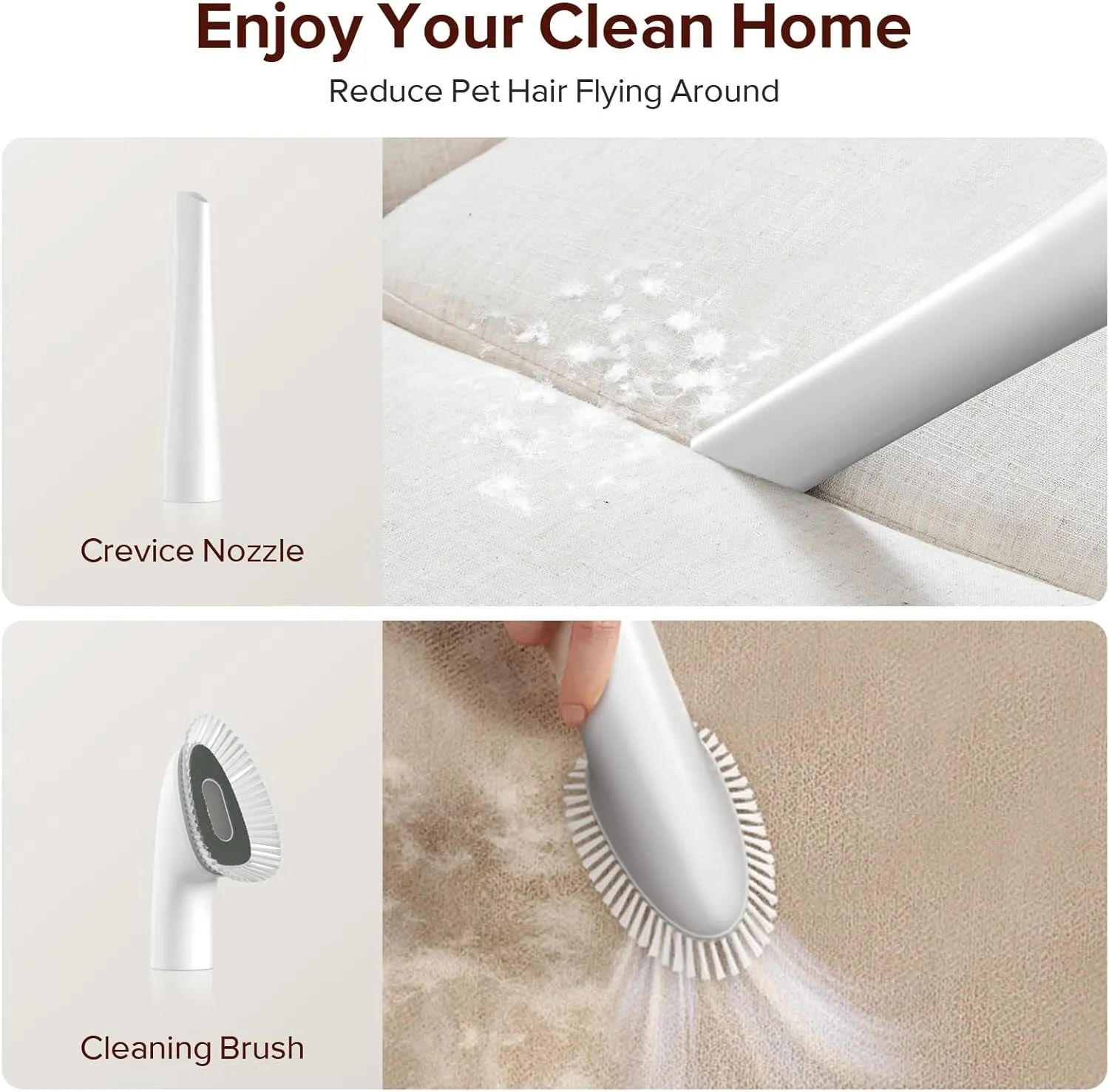 Maximize Home Pet Grooming Efficiency with Our 1.8L Low-Noise Dog Hair Vacuum Kit