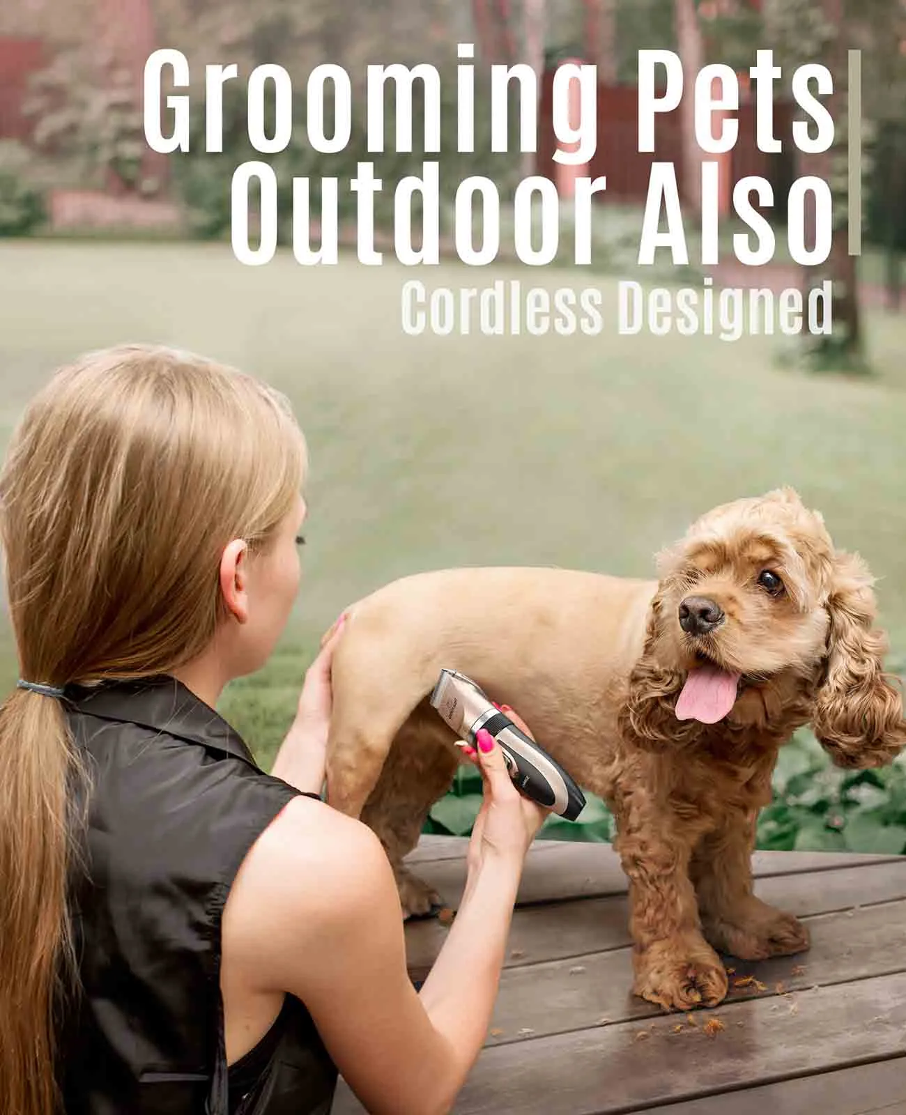 Oneisall P2 Dog Clippers Cordless Rechargeable