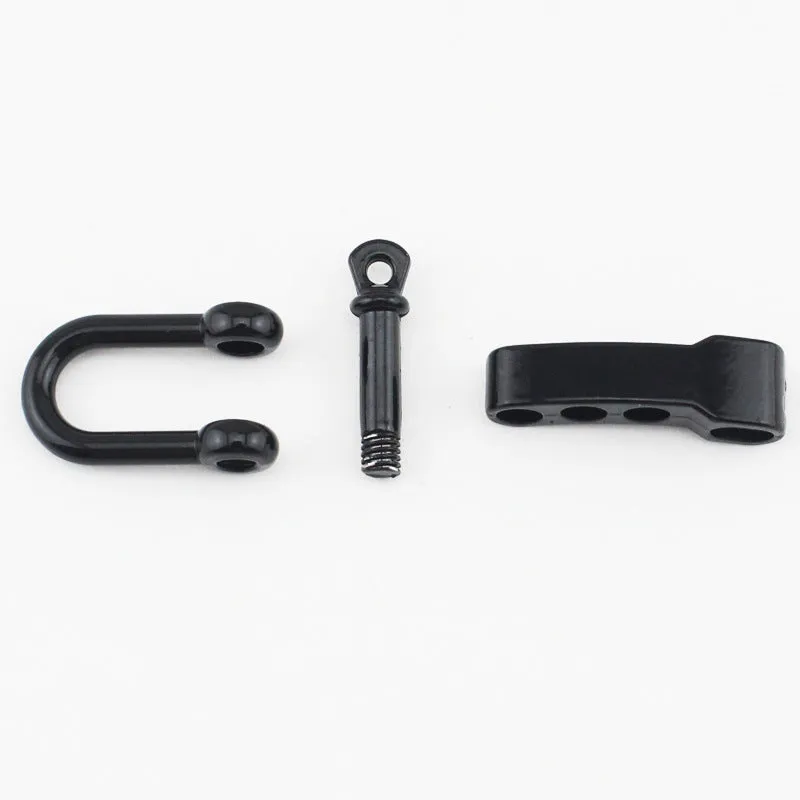 Paracord Bracelet Buckles Black Adjustable Buckle Clip