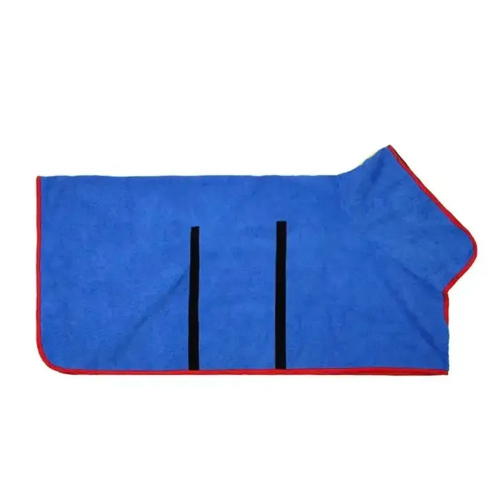 Pet Bathrobe – Fast Drying Microfiber Grooming Coat for Dogs | Absorbent, Soft, and Adjustable Towel for Small, Medium, and Large Dogs