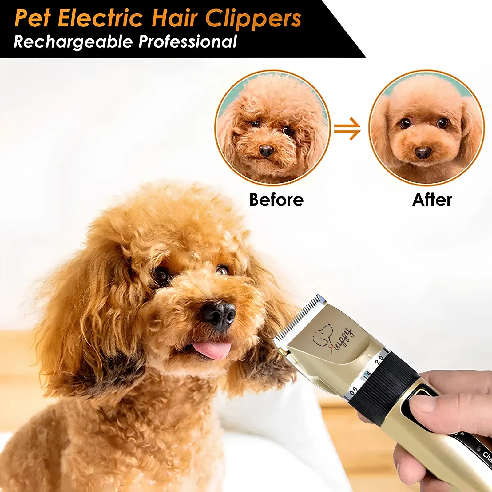 Pet Clipper Kit (8pcs)