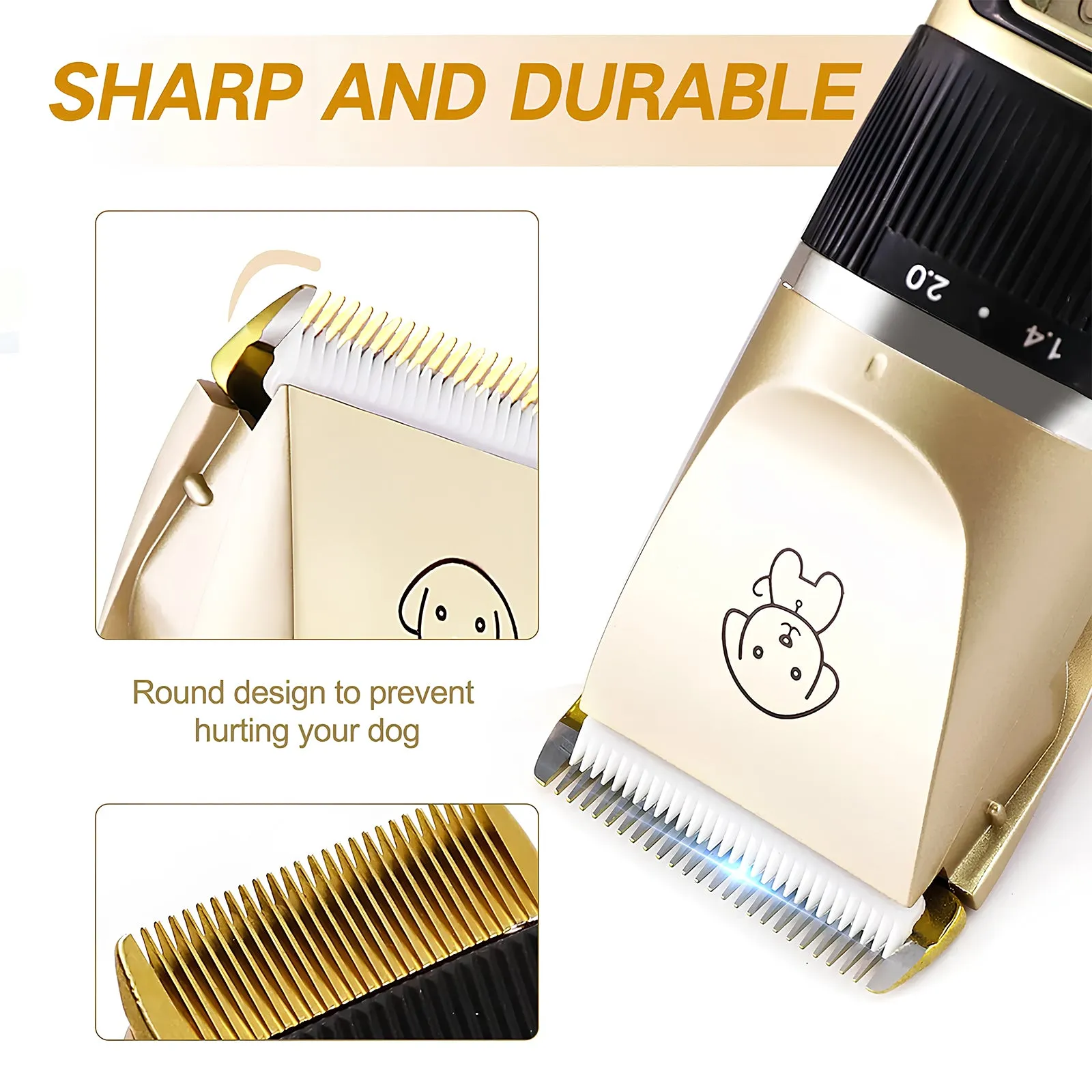 Pet Clipper Kit (8pcs)