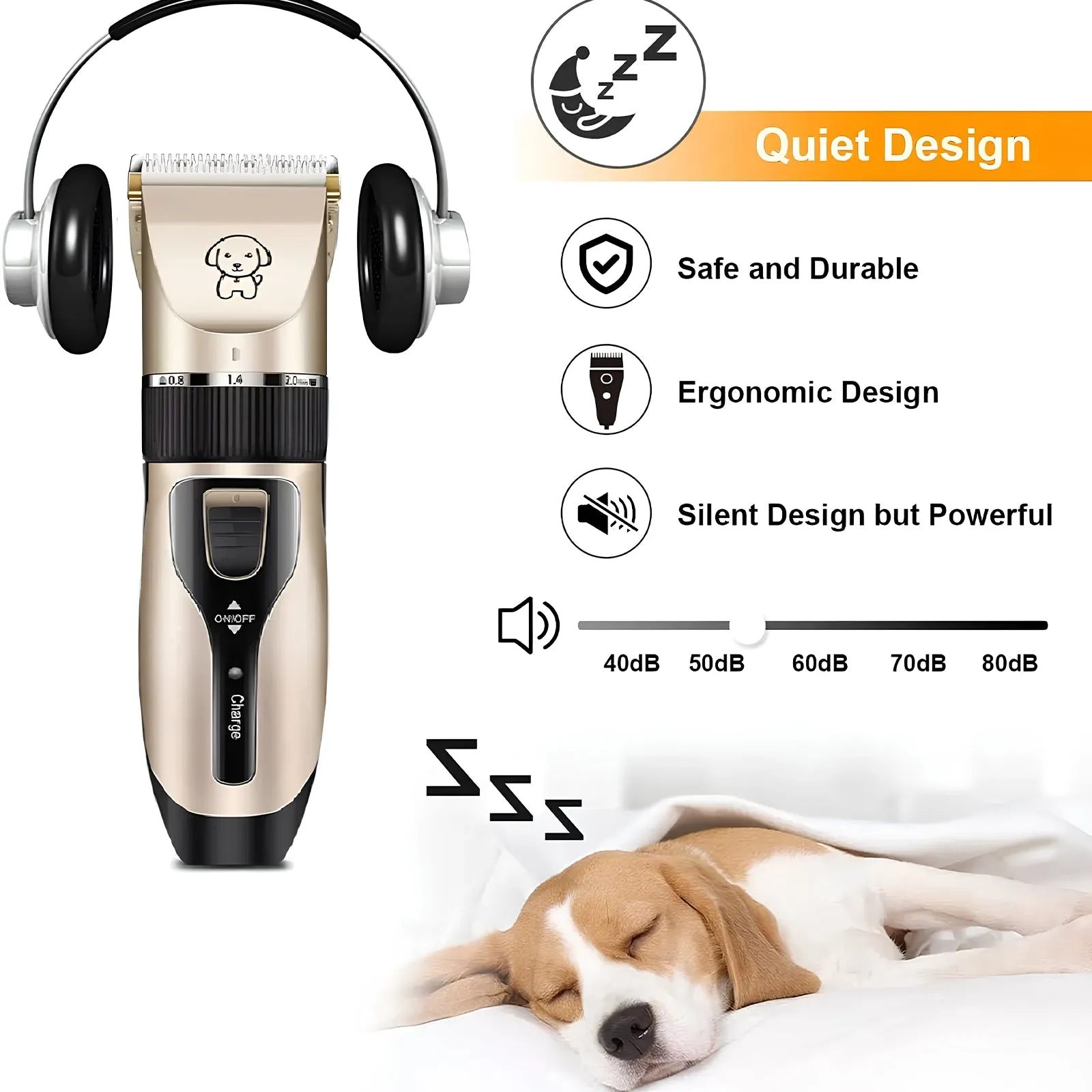 Pet Clipper Kit (8pcs)