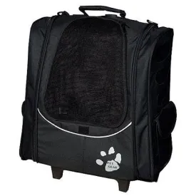 Roller Backpack Pet Carrier for pets up to 15 lbs - Pet Gear I-GO2 Escort Pet Carrier