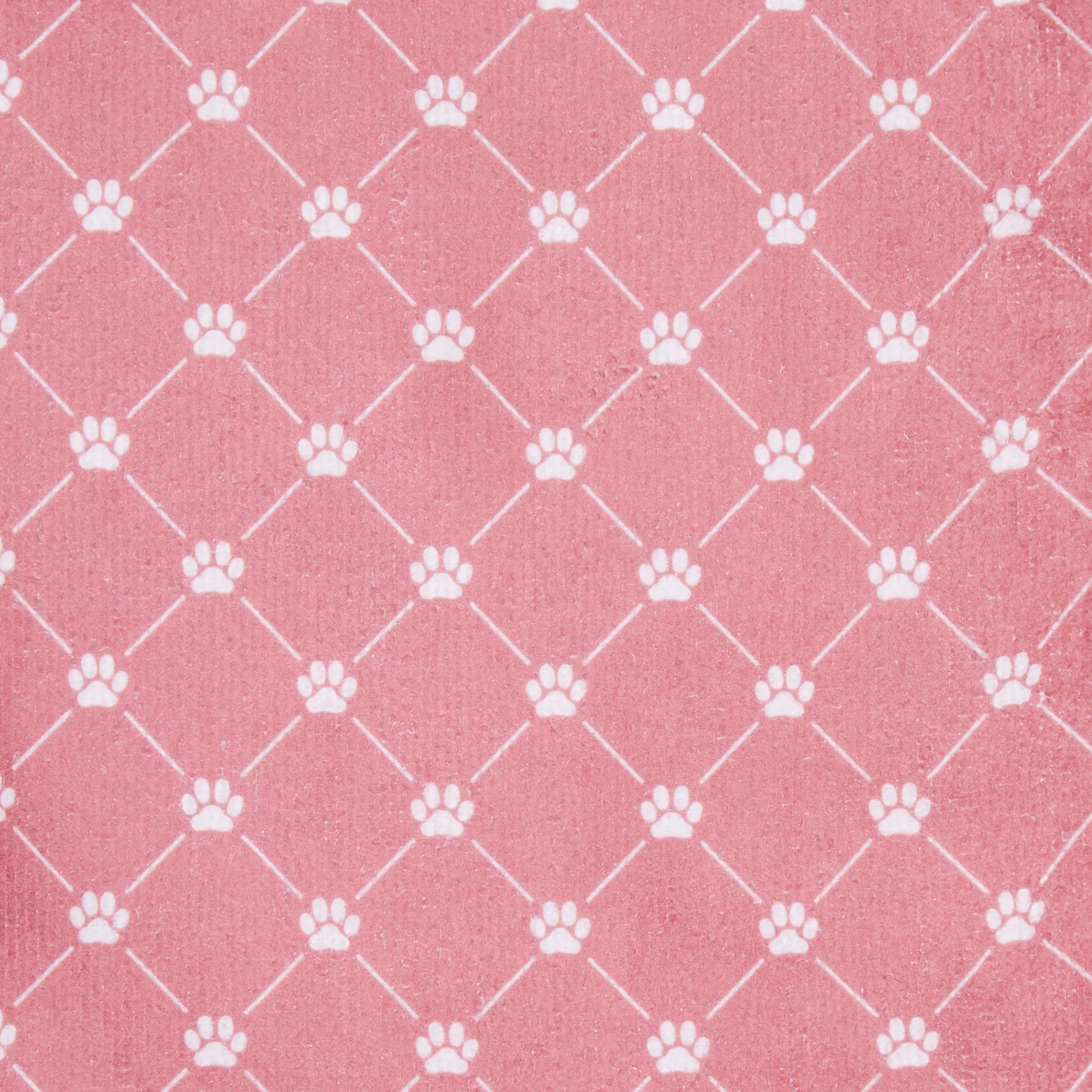 Rose Printed Trellis Paw Medium Pet Robe