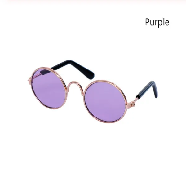 Round Fashion Dog Sunglasses