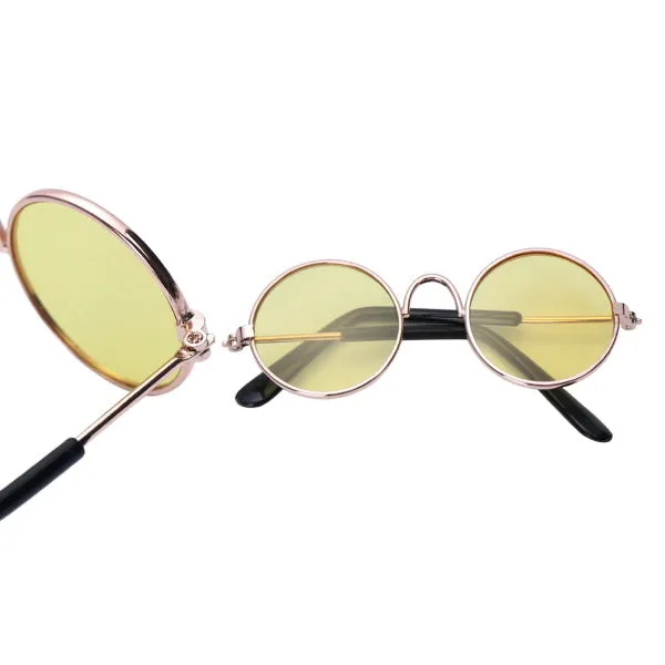 Round Fashion Dog Sunglasses