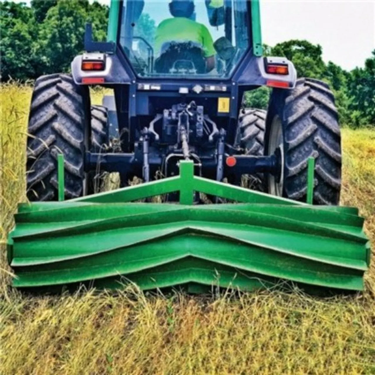 RTP Goliath Roller Crimper 10 | Drum Width 10 ft - 24" Diameter | 50 HP For Tractor