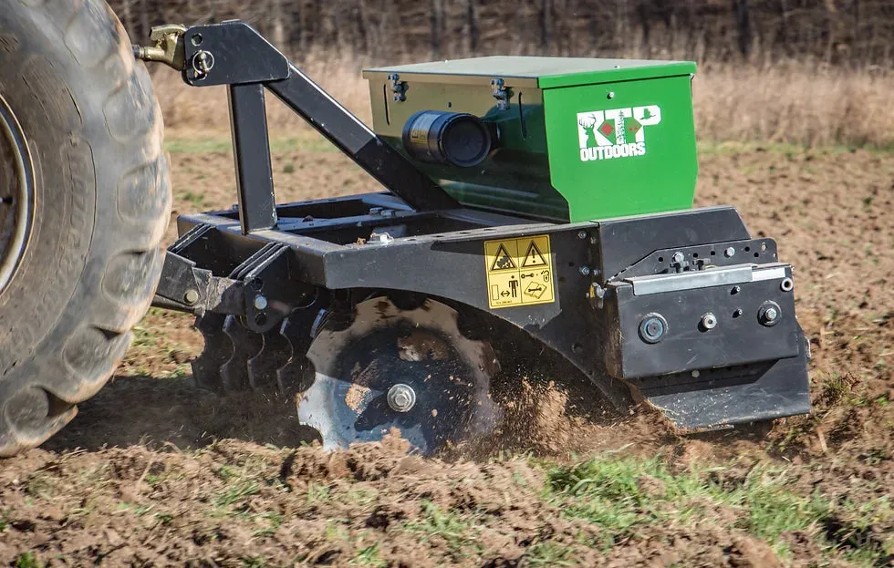 RTP Ground Breaker 9 | Seeding Speed Up to 7.5mph | Working Width 9 ft. | 60HP For Tractor