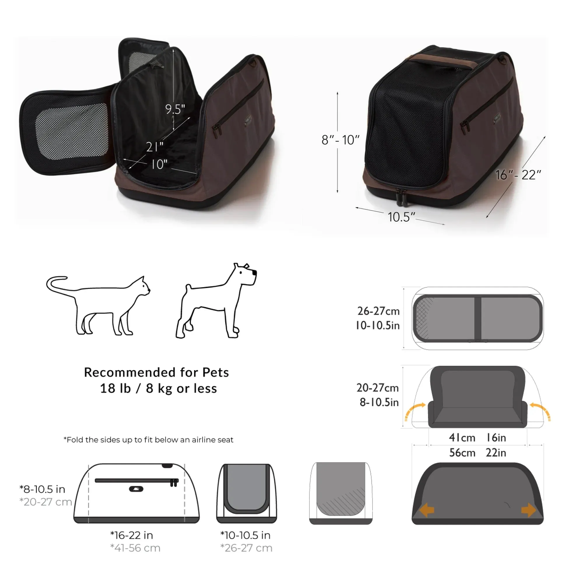 sleepypod air - dark chocolate